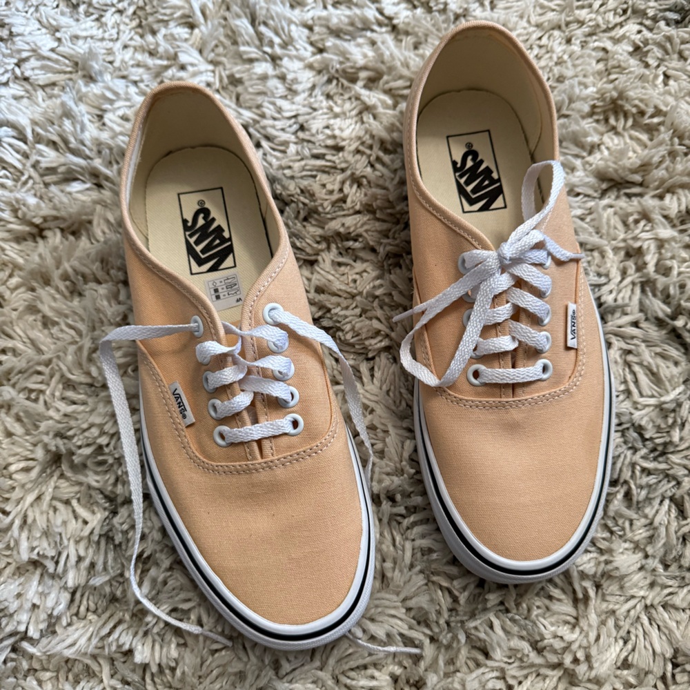 Vans Authentic Honey Peach Shoes - Women's 9.5/Men's 8